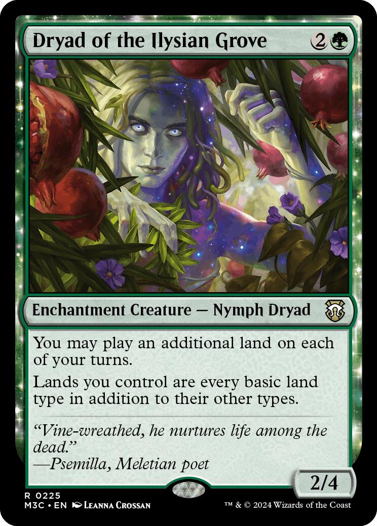 Dryad of the Ilysian Grove [Modern Horizons 3 Commander] | Gear Gaming Bentonville