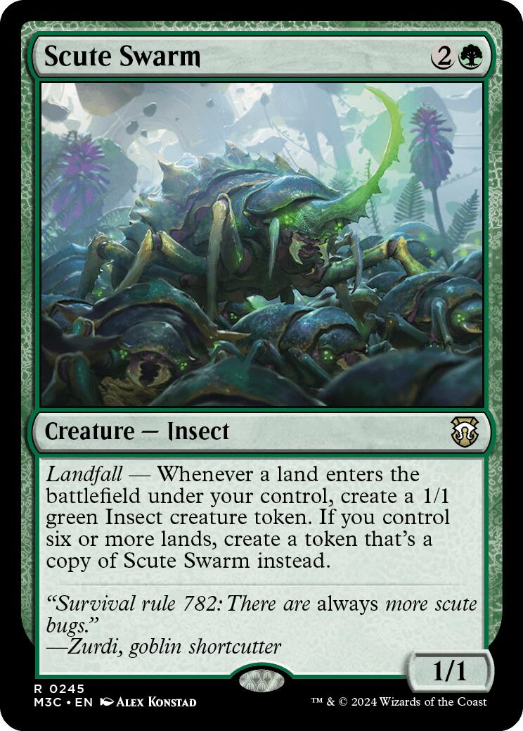 Scute Swarm [Modern Horizons 3 Commander] | Gear Gaming Bentonville