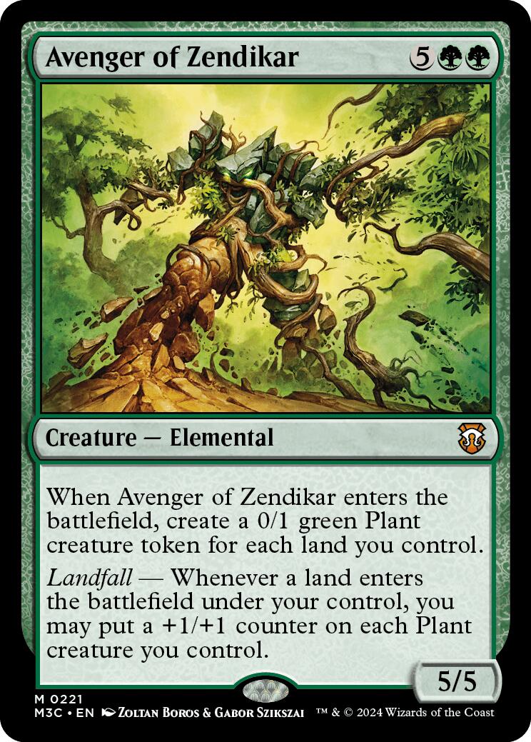 Avenger of Zendikar [Modern Horizons 3 Commander] | Gear Gaming Bentonville