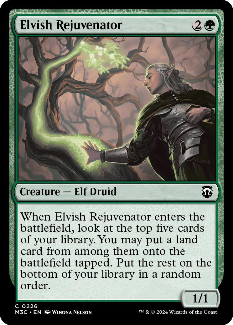 Elvish Rejuvenator [Modern Horizons 3 Commander] | Gear Gaming Bentonville