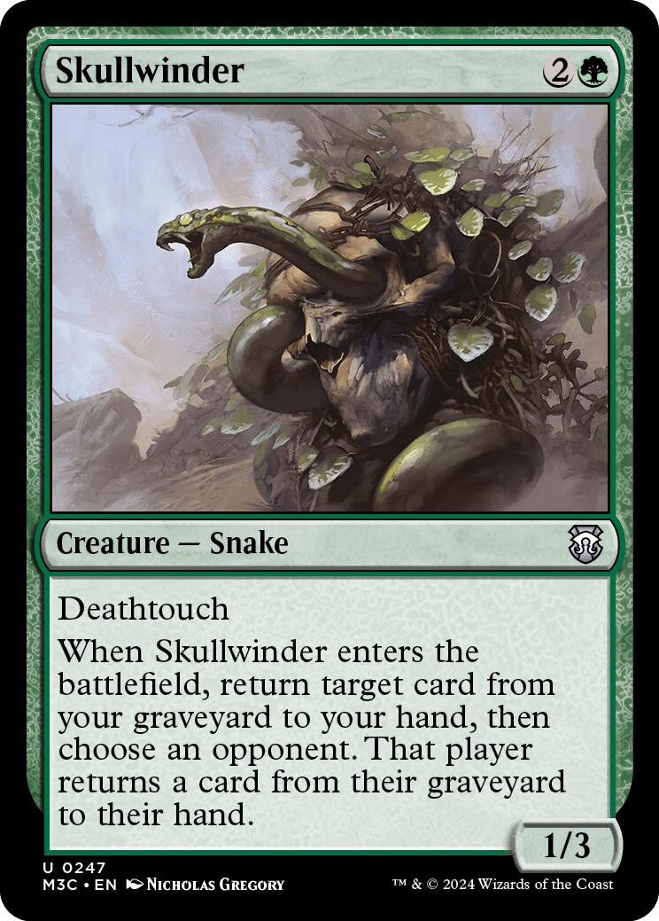 Skullwinder [Modern Horizons 3 Commander] | Gear Gaming Bentonville