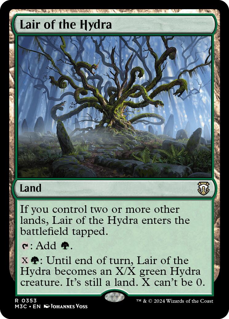 Lair of the Hydra [Modern Horizons 3 Commander] | Gear Gaming Bentonville