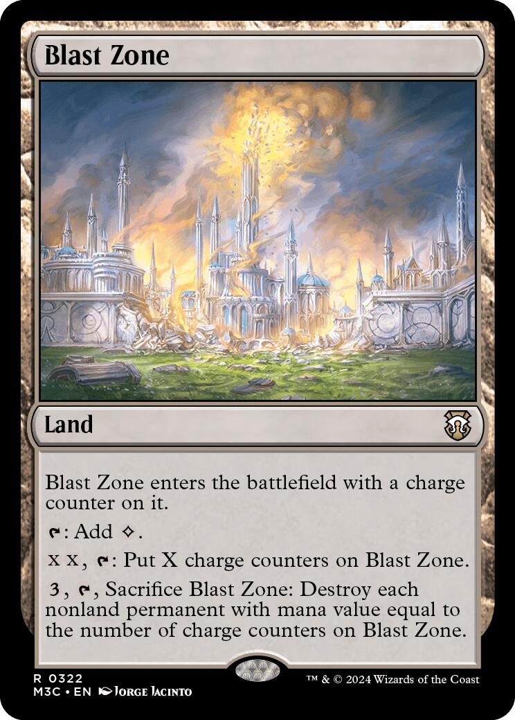 Blast Zone [Modern Horizons 3 Commander] | Gear Gaming Bentonville