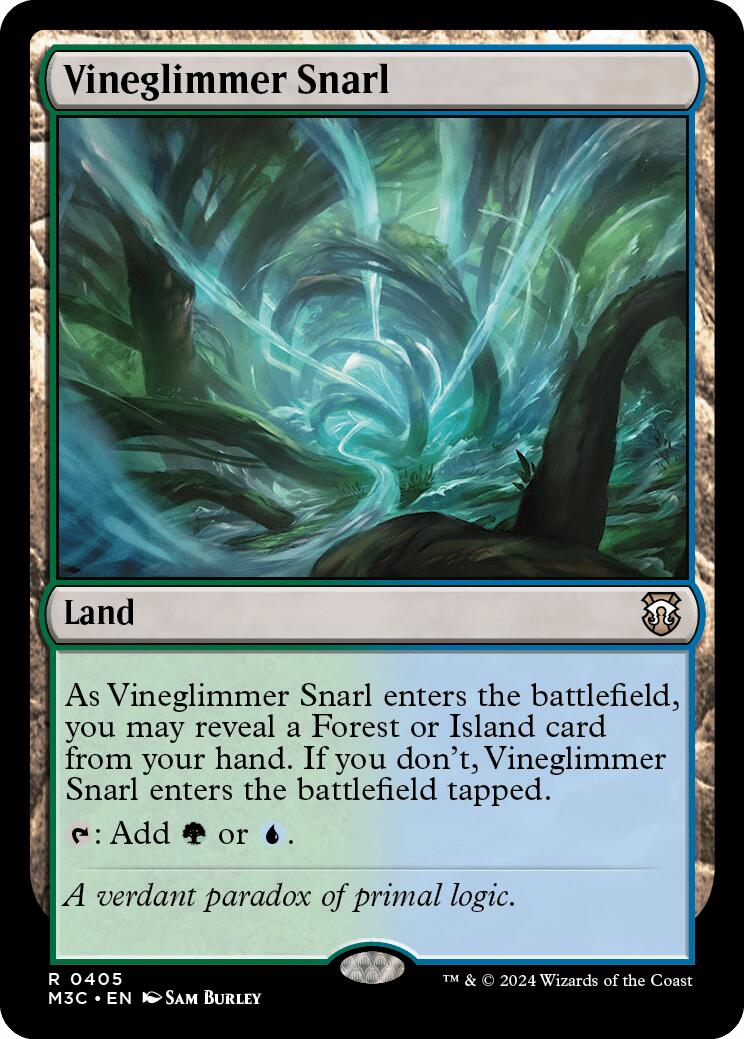 Vineglimmer Snarl [Modern Horizons 3 Commander] | Gear Gaming Bentonville