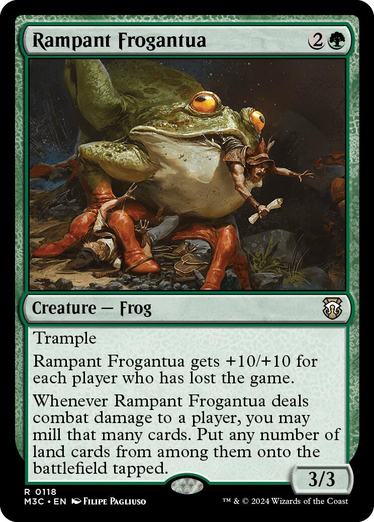 Rampant Frogantua [Modern Horizons 3 Commander] | Gear Gaming Bentonville