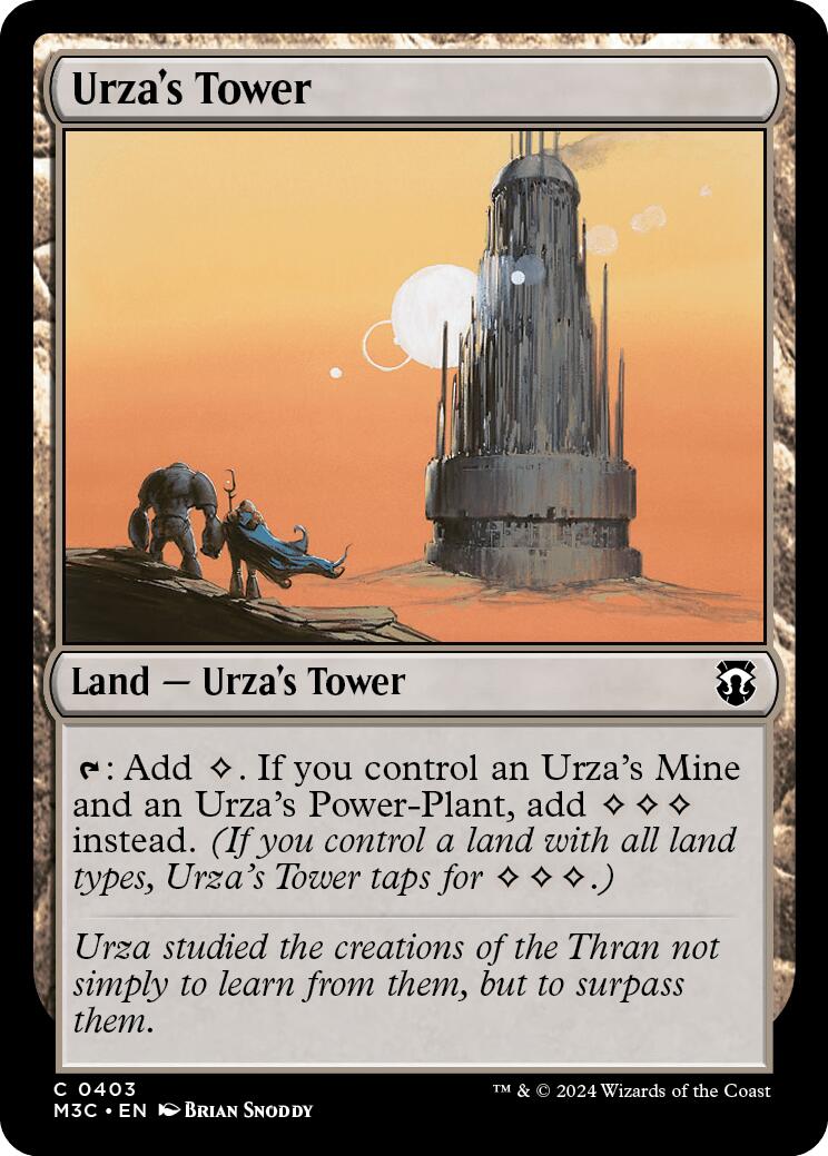 Urza's Tower [Modern Horizons 3 Commander] | Gear Gaming Bentonville
