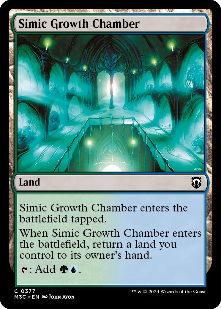 Simic Growth Chamber [Modern Horizons 3 Commander] | Gear Gaming Bentonville