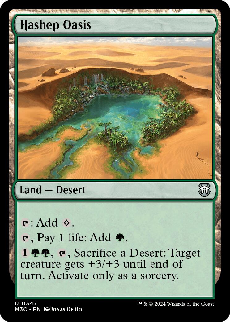 Hashep Oasis [Modern Horizons 3 Commander] | Gear Gaming Bentonville