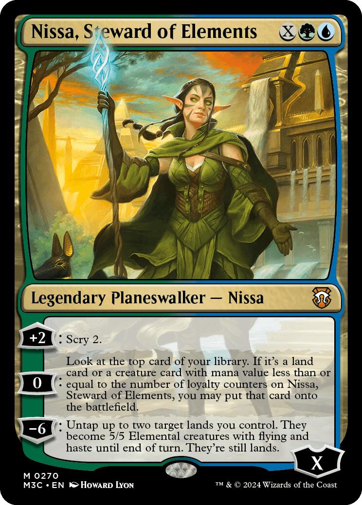 Nissa, Steward of Elements [Modern Horizons 3 Commander] | Gear Gaming Bentonville