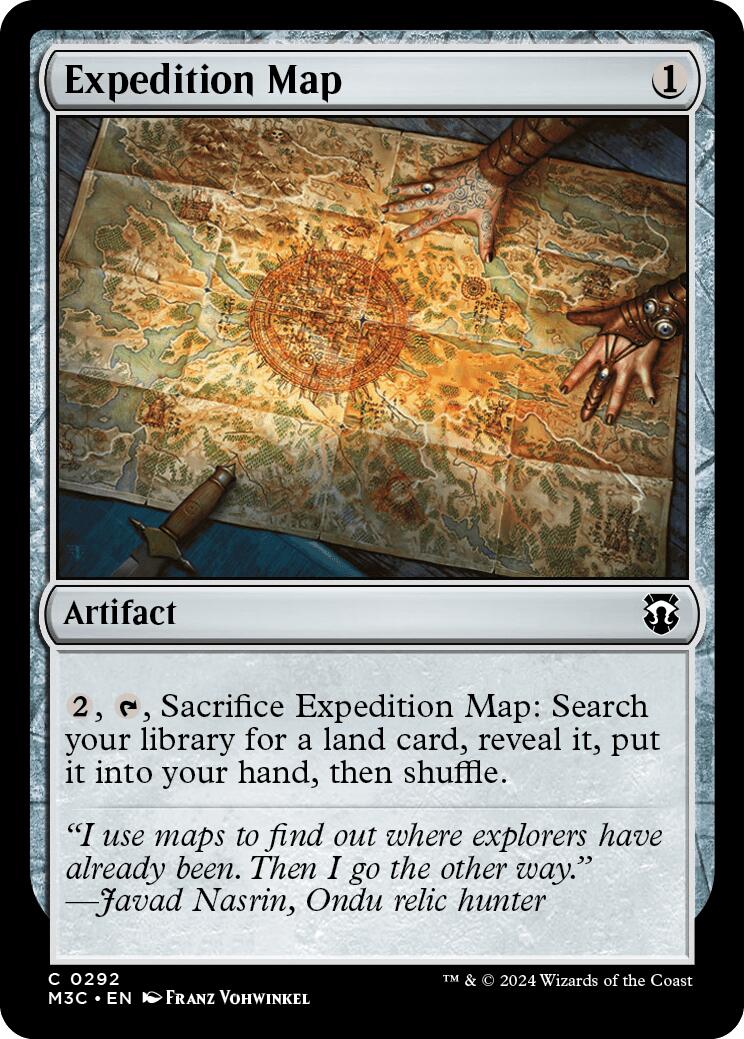 Expedition Map [Modern Horizons 3 Commander] | Gear Gaming Bentonville