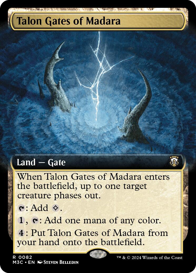 Talon Gates of Madara (Extended Art) [Modern Horizons 3 Commander] | Gear Gaming Bentonville