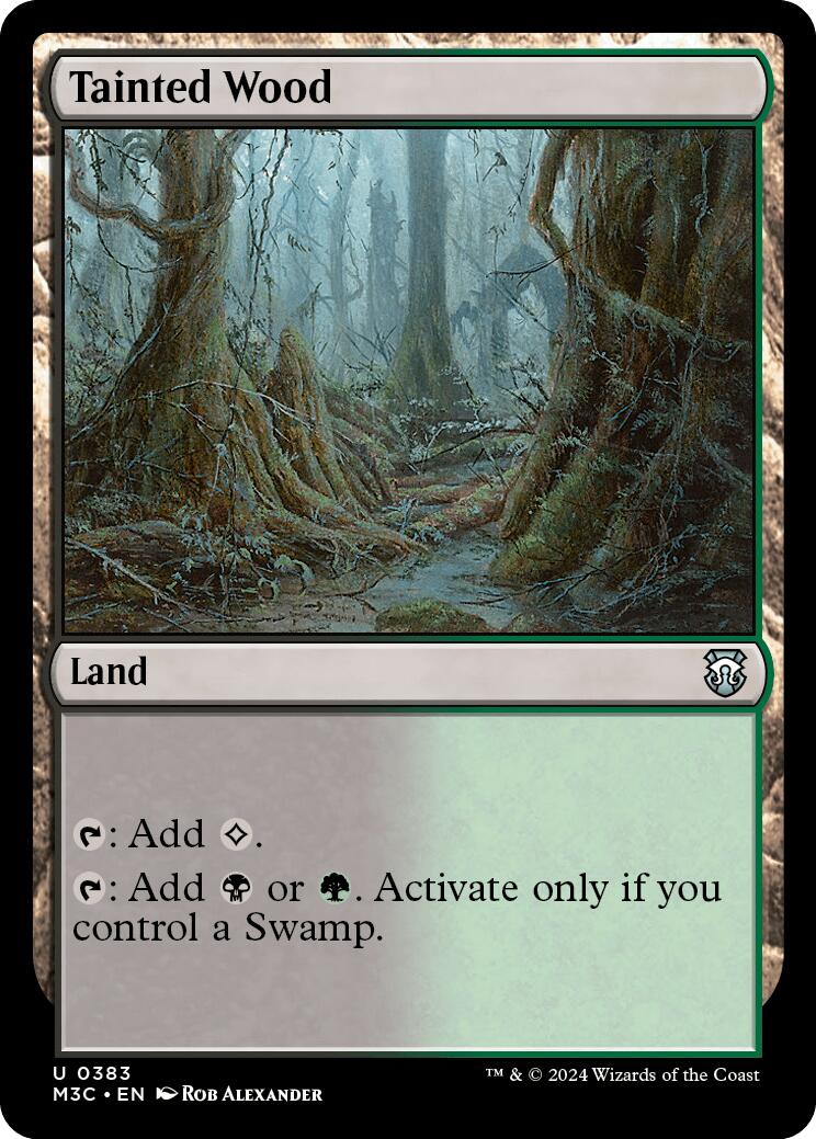 Tainted Wood [Modern Horizons 3 Commander] | Gear Gaming Bentonville