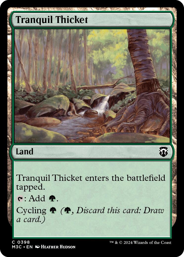 Tranquil Thicket [Modern Horizons 3 Commander] | Gear Gaming Bentonville