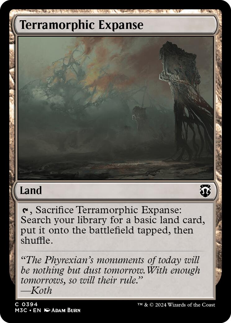 Terramorphic Expanse [Modern Horizons 3 Commander] | Gear Gaming Bentonville