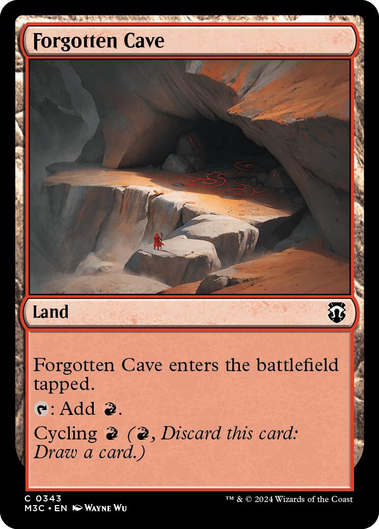 Forgotten Cave [Modern Horizons 3 Commander] | Gear Gaming Bentonville