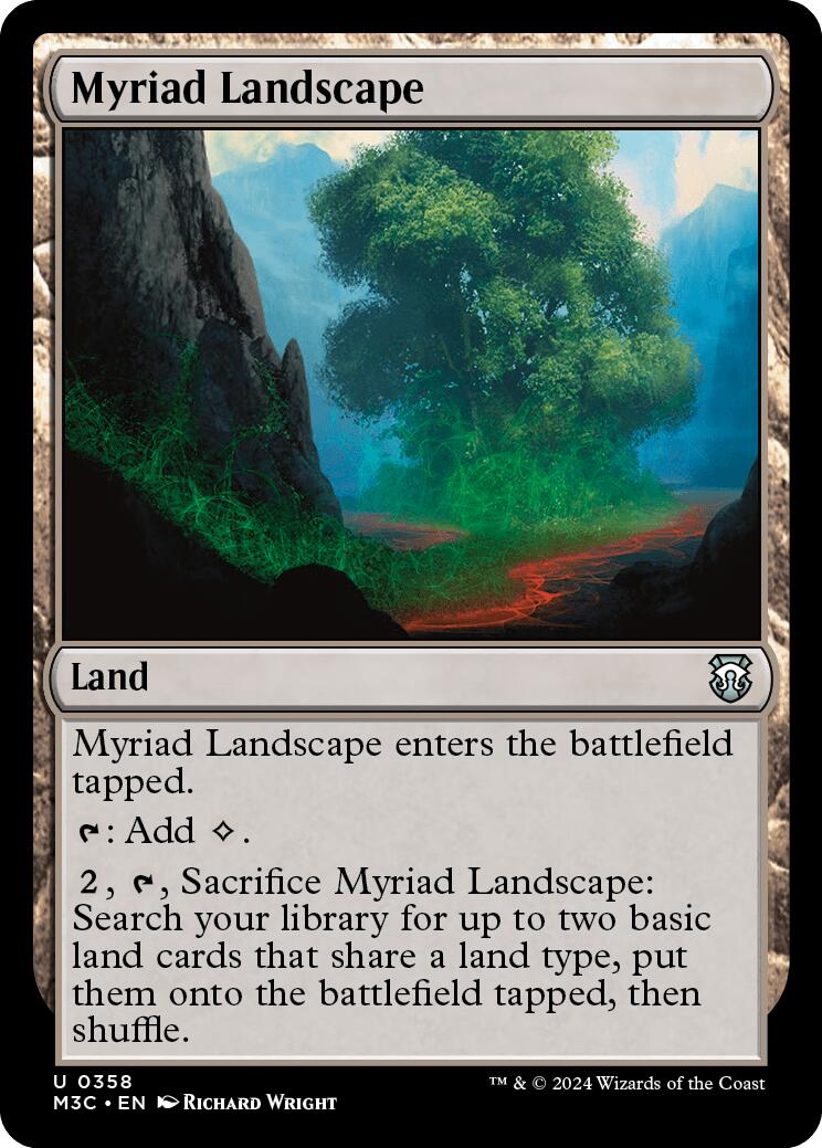 Myriad Landscape [Modern Horizons 3 Commander] | Gear Gaming Bentonville