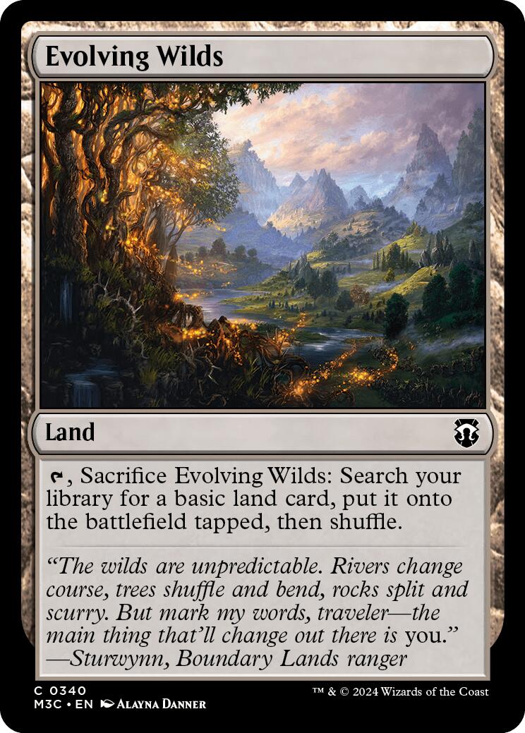 Evolving Wilds [Modern Horizons 3 Commander] | Gear Gaming Bentonville