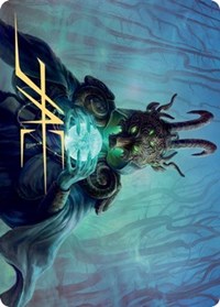 Masked Vandal Art Card (Gold-Stamped Signature) [Kaldheim Art Series] | Gear Gaming Bentonville