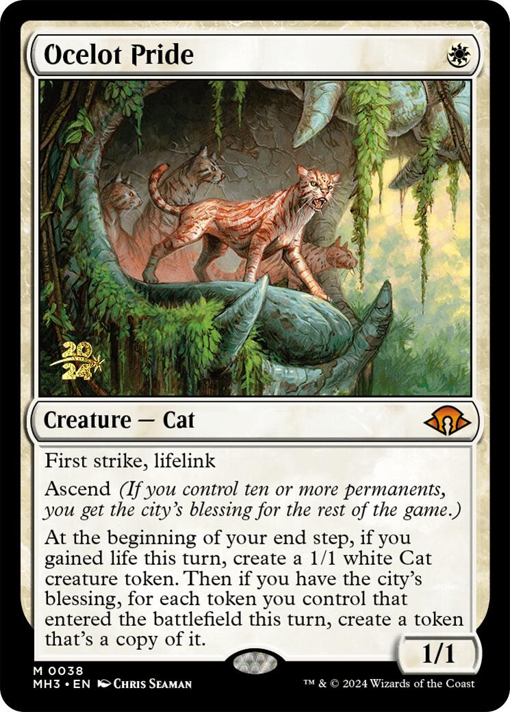 Ocelot Pride [Modern Horizons 3 Prerelease Promos] | Gear Gaming Bentonville