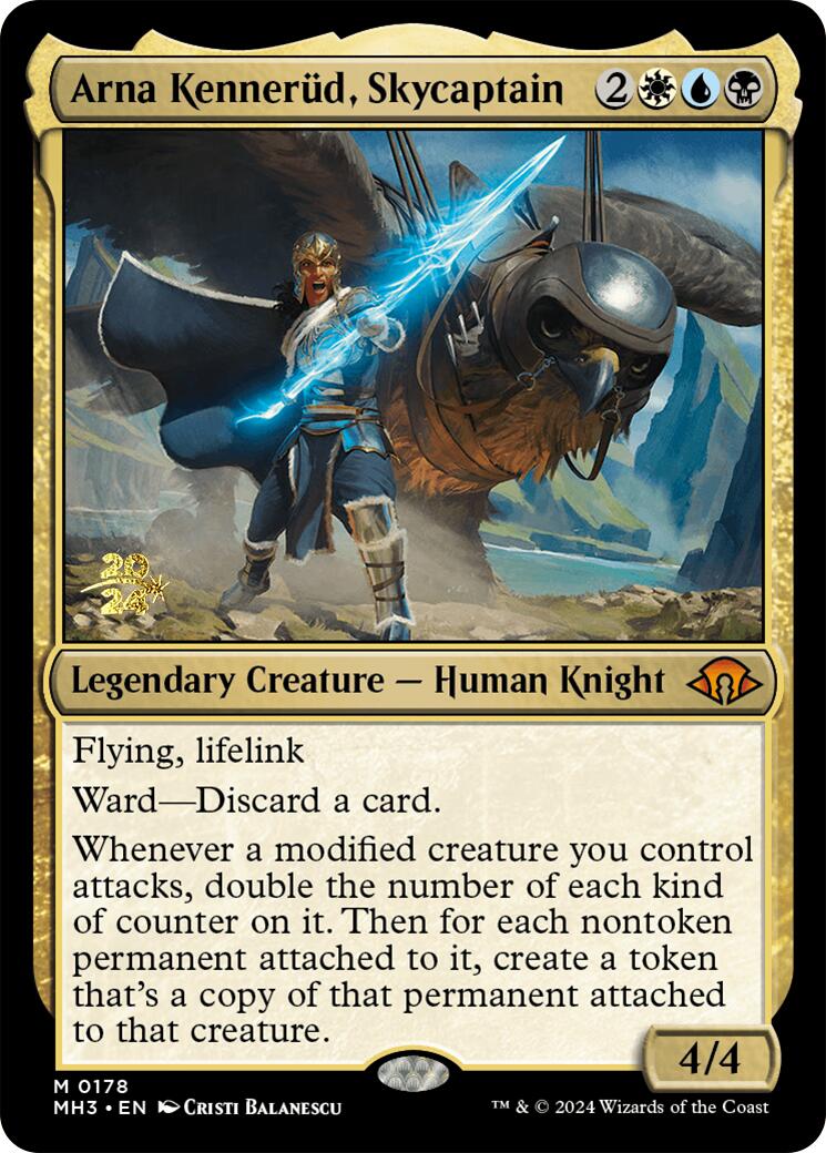 Arna Kennerud, Skycaptain [Modern Horizons 3 Prerelease Promos] | Gear Gaming Bentonville