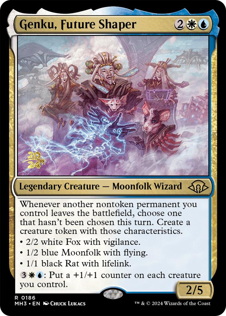 Genku, Future Shaper [Modern Horizons 3 Prerelease Promos] | Gear Gaming Bentonville