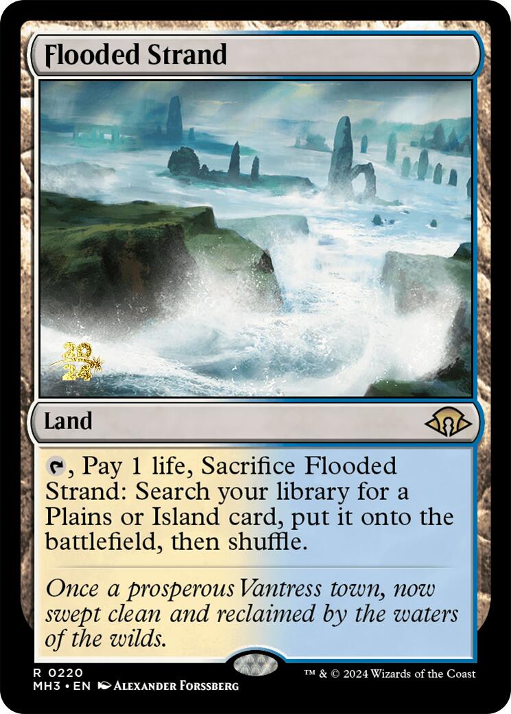 Flooded Strand [Modern Horizons 3 Prerelease Promos] | Gear Gaming Bentonville