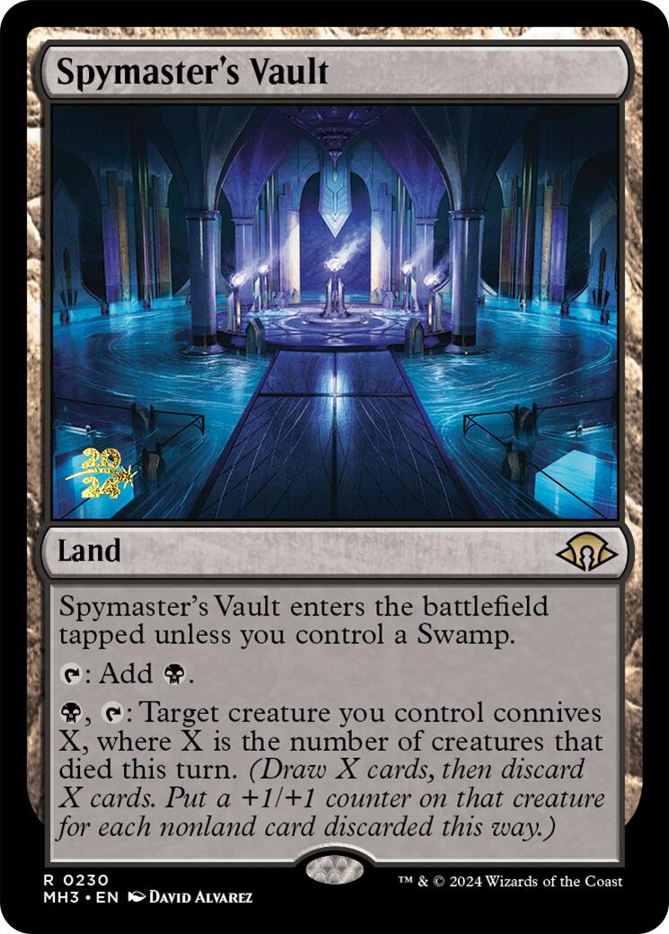 Spymaster's Vault [Modern Horizons 3 Prerelease Promos] | Gear Gaming Bentonville