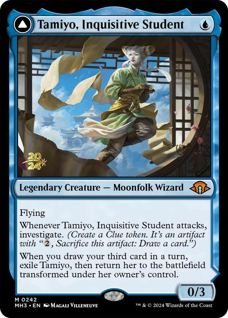 Tamiyo, Inquisitive Student [Modern Horizons 3 Prerelease Promos] | Gear Gaming Bentonville