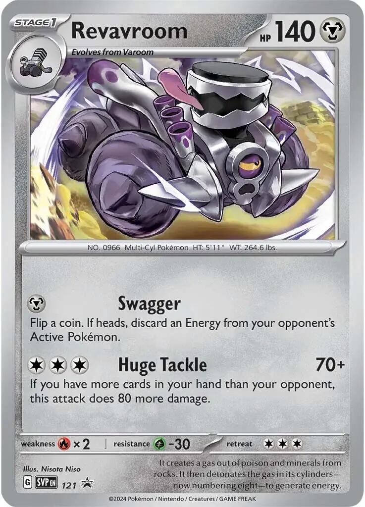 Revavroom (121) [Scarlet & Violet: Black Star Promos] | Gear Gaming Bentonville