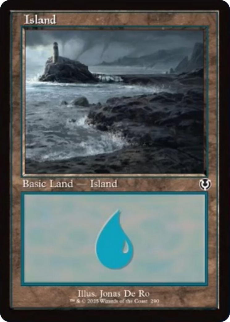 Island (290) (Retro Frame) [Innistrad Remastered] | Gear Gaming Bentonville