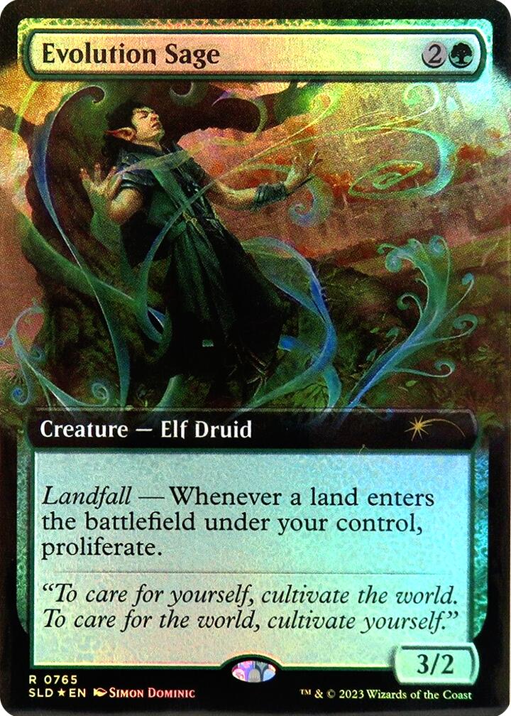 Evolution Sage (Extended Art) [Secret Lair Drop Series] | Gear Gaming Bentonville