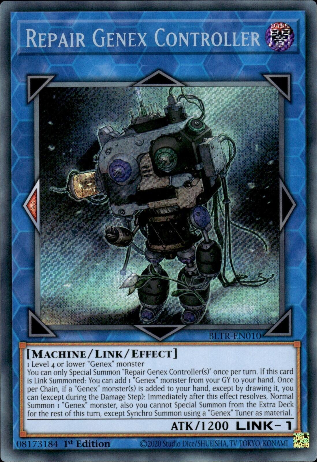 Repair Genex Controller [BLTR-EN010] Secret Rare | Gear Gaming Bentonville