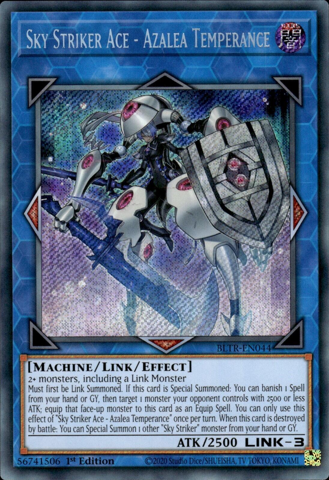 Sky Striker Ace - Azalea Temperance [BLTR-EN044] Secret Rare | Gear Gaming Bentonville