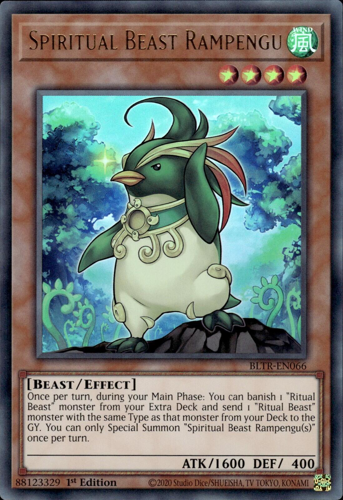 Spiritual Beast Rampengu [BLTR-EN066] Ultra Rare | Gear Gaming Bentonville