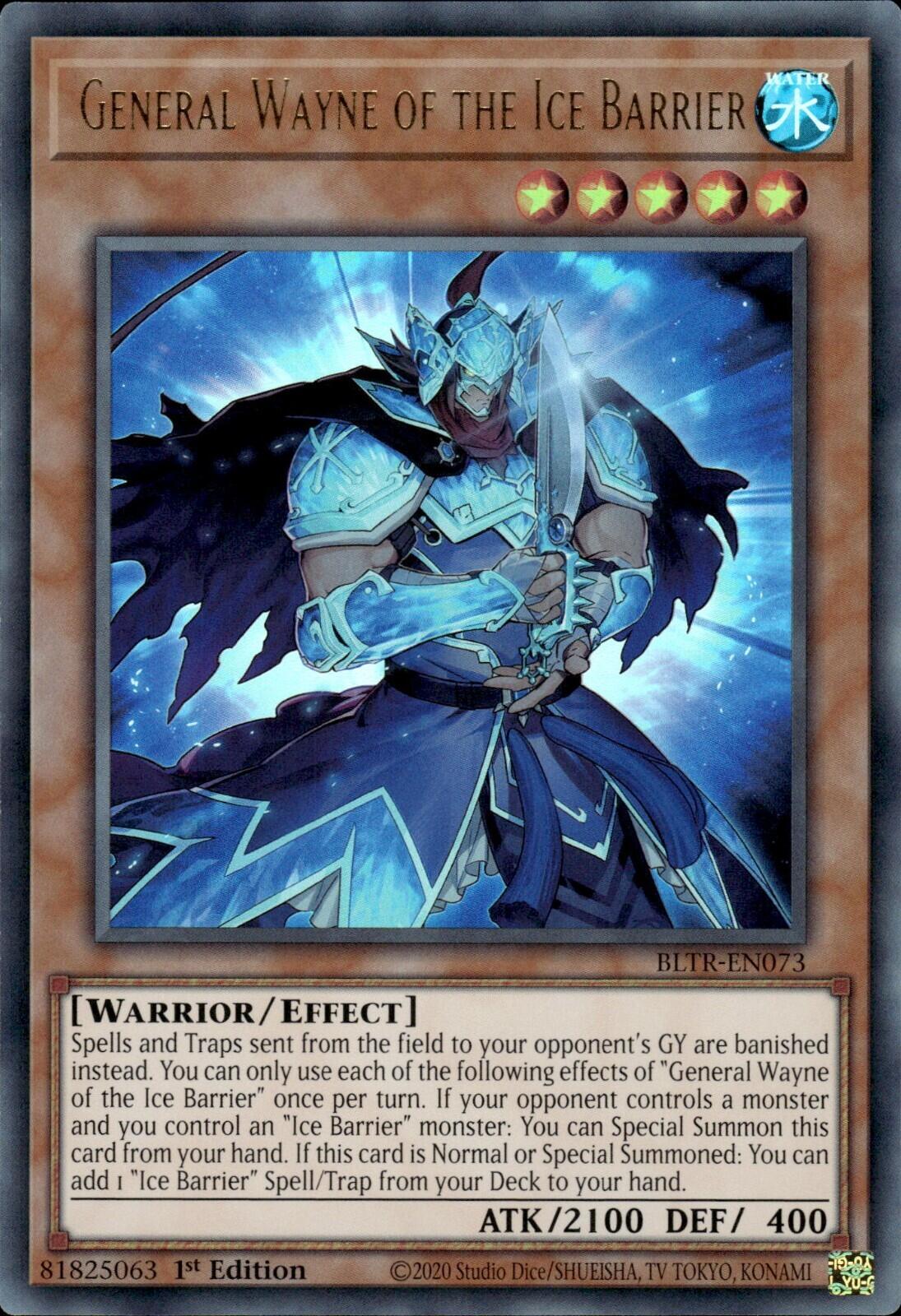 General Wayne of the Ice Barrier [BLTR-EN073] Ultra Rare | Gear Gaming Bentonville