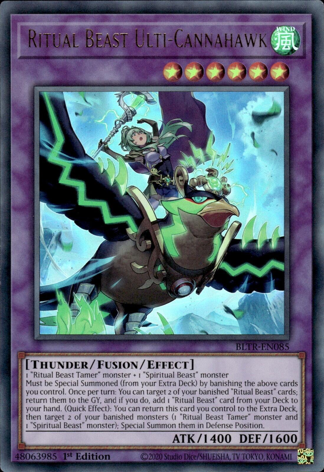 Ritual Beast Ulti-Cannahawk (Alternate Art) [BLTR-EN085] Ultra Rare | Gear Gaming Bentonville