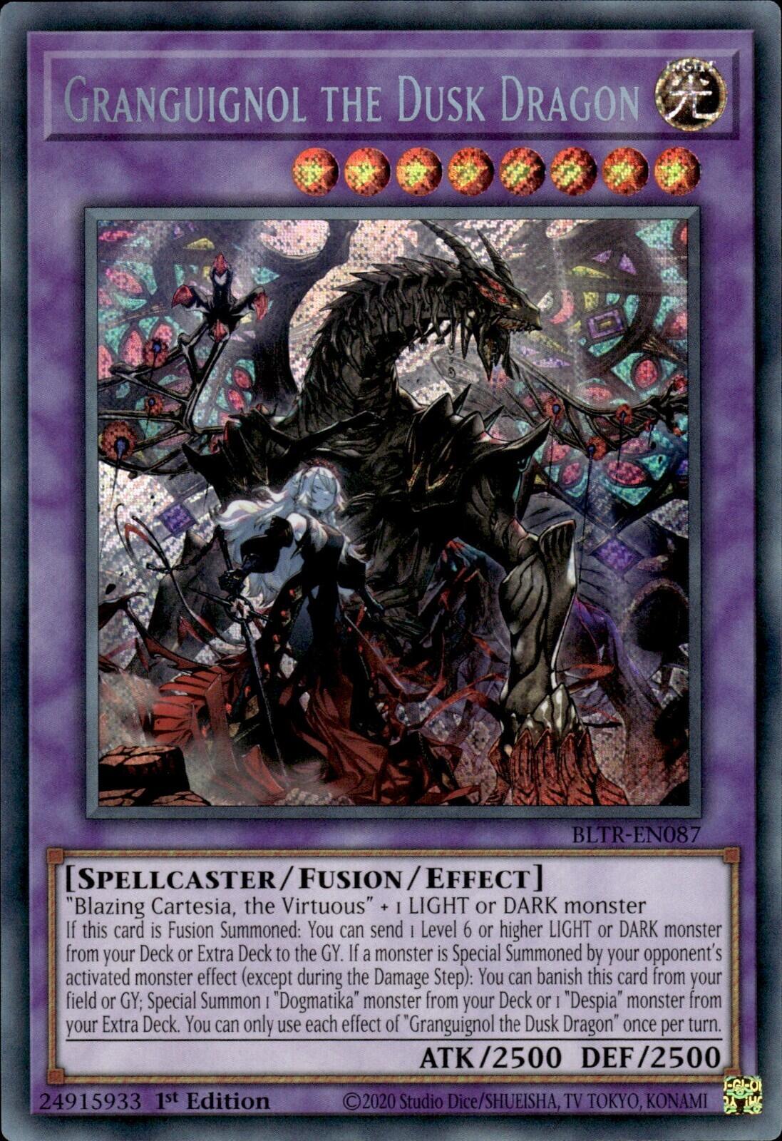 Granguignol the Dusk Dragon [BLTR-EN087] Secret Rare | Gear Gaming Bentonville