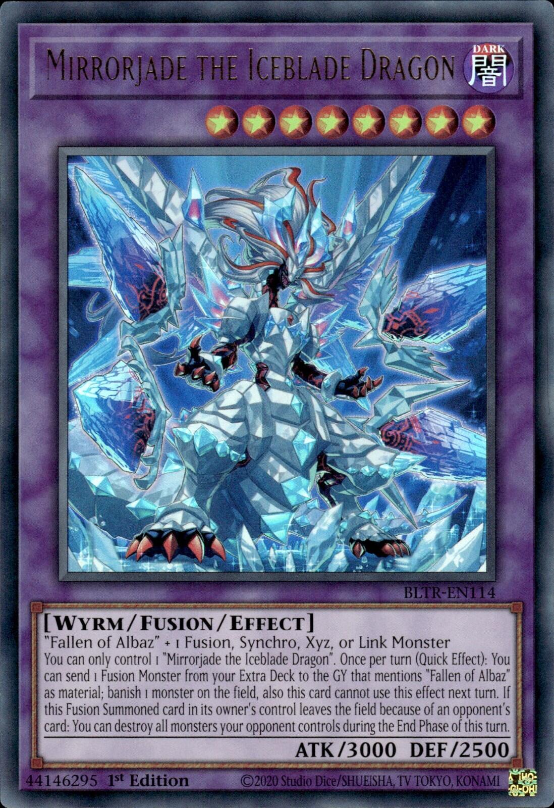 Mirrorjade the Iceblade Dragon [BLTR-EN114] Ultra Rare | Gear Gaming Bentonville