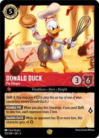 Donald Duck - Pie Slinger (107/204) [Shimmering Skies] | Gear Gaming Bentonville