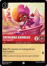 Snowanna Rainbeau - Cool Competitor (110/204) [Shimmering Skies] | Gear Gaming Bentonville