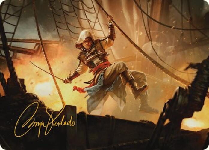 Edward Kenway Art Card (Gold-Stamped Signature) [Assassin's Creed Art Series] | Gear Gaming Bentonville