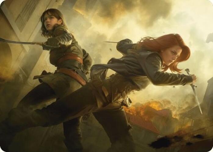 Mary Read and Anne Bonny Art Card [Assassin's Creed Art Series] | Gear Gaming Bentonville