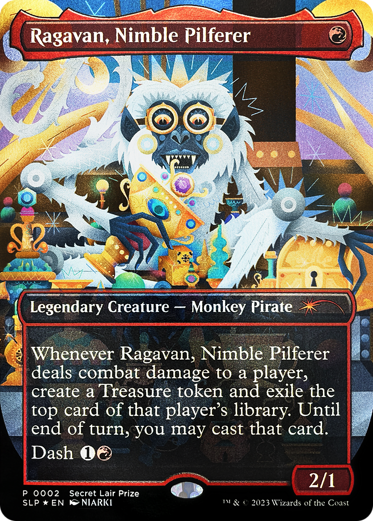 Ragavan, Nimble Pilferer (Borderless) [Secret Lair Showdown] | Gear Gaming Bentonville