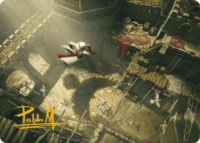 Rooftop Bypass Art Card (Gold-Stamped Signature) [Assassin's Creed Art Series] | Gear Gaming Bentonville