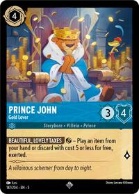 Prince John - Gold Lover (147/204) [Shimmering Skies] | Gear Gaming Bentonville