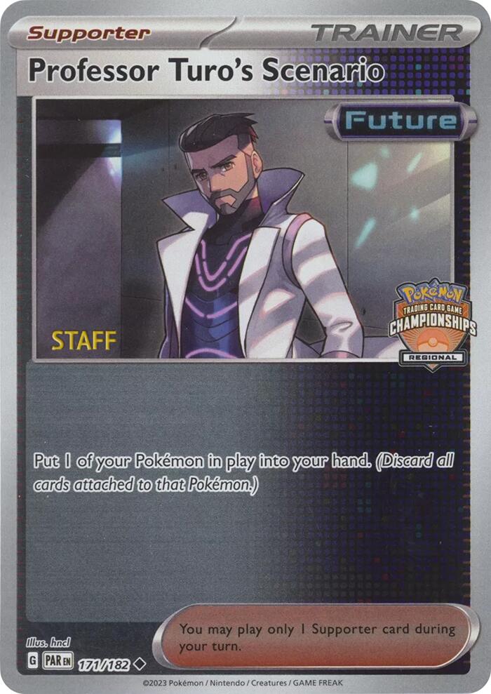 Professor Turo's Scenario (171/182) (2023 Regional Championships Staff) [League & Championship Cards] | Gear Gaming Bentonville