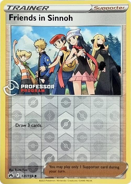 Friends in Sinnoh (131/159) (2023) [Professor Program Promos] | Gear Gaming Bentonville