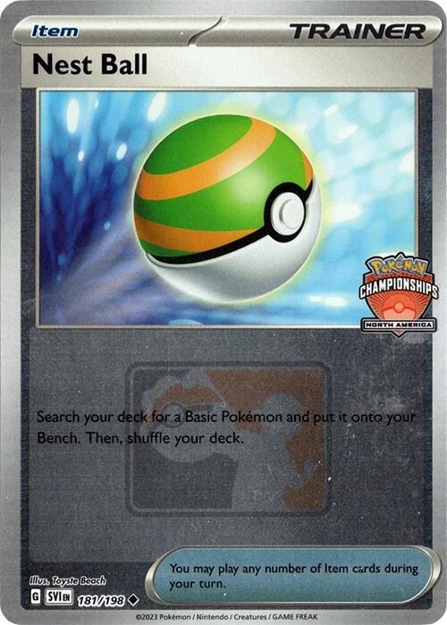 Nest Ball (181/198) (2024 North America Championships) [League & Championship Cards] | Gear Gaming Bentonville