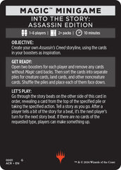 Into The Story: Assassin Edition (Magic Minigame) [Assassin's Creed Minigame] | Gear Gaming Bentonville