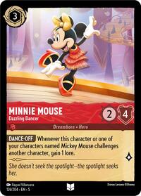 Minnie Mouse - Dazzling Dancer (126/204) [Shimmering Skies] | Gear Gaming Bentonville